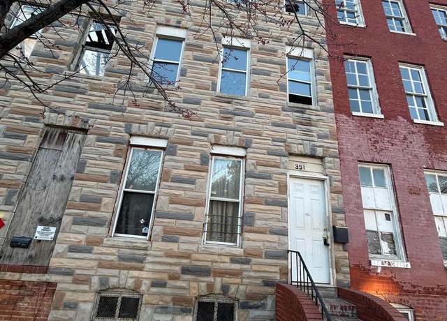 Property at 351 S Bentalou St, Baltimore, MD 21223, 3 beds, 3 baths