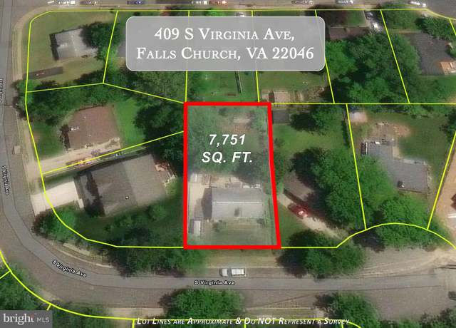 Property at 409 S Virginia Ave, Falls Church, VA 22046, 4 beds, 2 baths