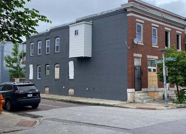 Property at 2710 Jefferson St, Baltimore, MD 21205, 3 beds, 3 baths