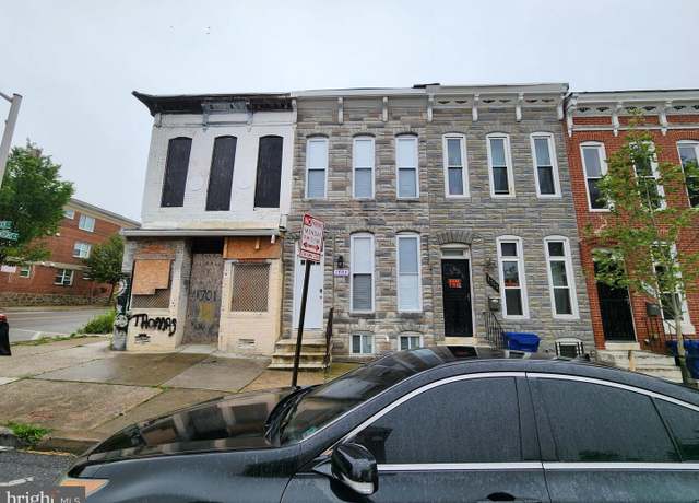 Property at 1703 Baker St, Baltimore, MD 21217, 3 beds, 1 bath