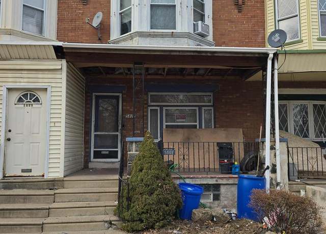 Property at 5807 W Thompson St, Philadelphia, PA 19131, 4 beds, 1 bath