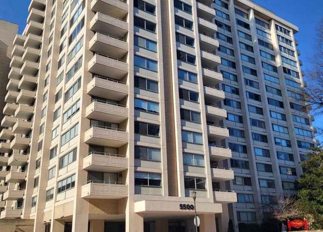 Property at 5500 Friendship Blvd Unit 1208N, Chevy Chase, MD 20815, 2 beds, 2 baths
