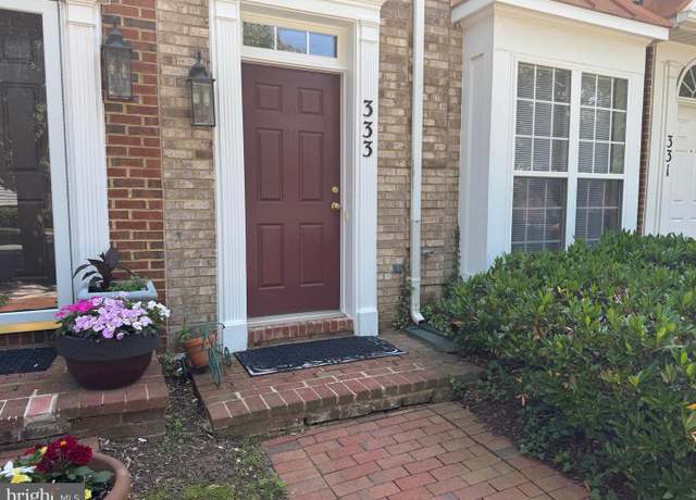 Property at 333 Prettyman Dr #29, Rockville, MD 20850, 2 beds, 2.5 baths