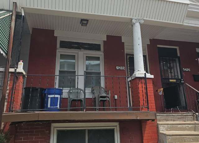 Property at 5437 Webster St, Philadelphia, PA 19143, 3 beds, 1 bath