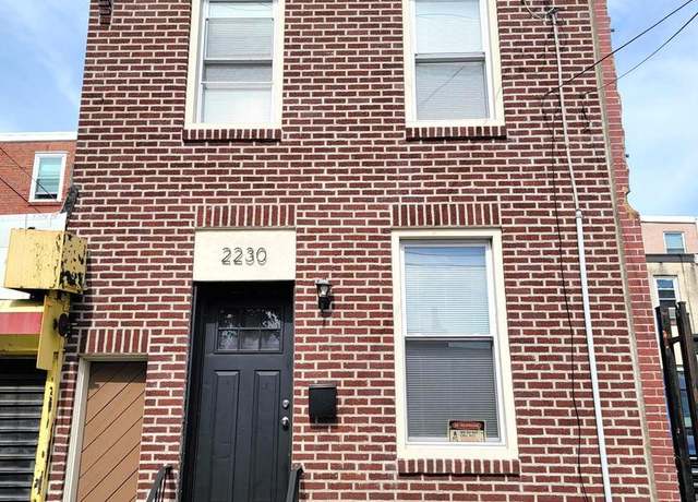 Property at 2230 N Mutter St, Philadelphia, PA 19133, 2 beds, 1 bath