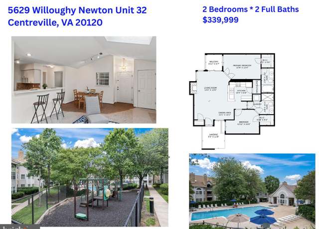 Property at 5629 Willoughby Newton Dr #32, Centreville, VA 20120, 2 beds, 2 baths