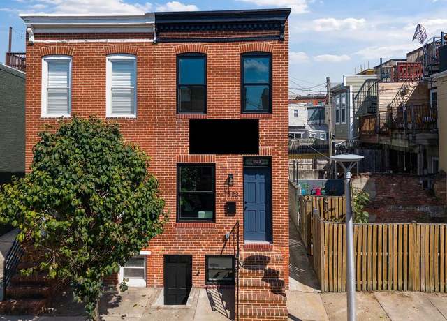 Property at 1523 Clarkson St, Baltimore, MD 21230, 3 beds, 3 baths