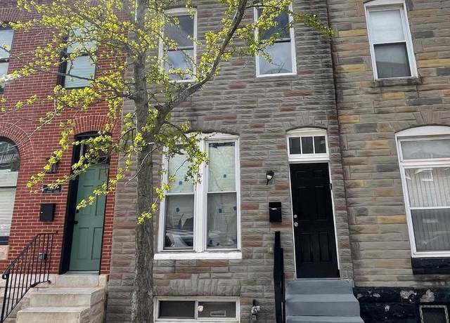 Property at 2221 E Biddle St, Baltimore, MD 21213, 2 beds, 1 bath