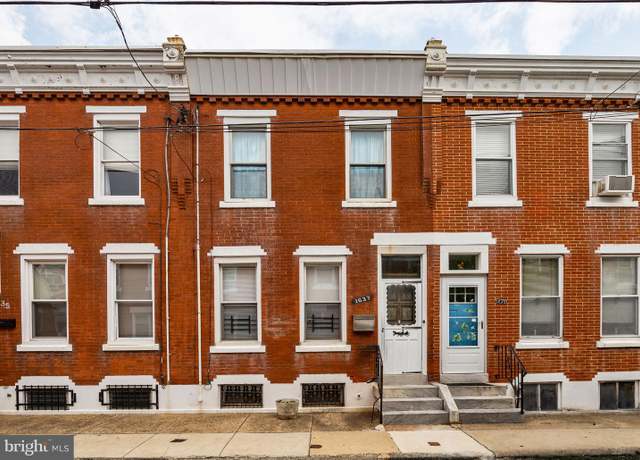 Property at 1637 S Rosewood St, Philadelphia, PA 19145, 2 beds, 1 bath