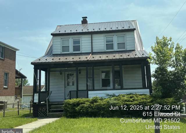 Property at 615 Elwood St, Cumberland, MD 21502, 2 beds, 1 bath