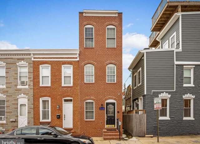 Property at 1600 Clarkson St, Baltimore, MD 21230, 3 beds, 2.5 baths