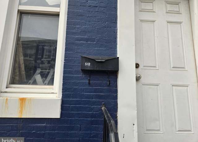 Property at 512 N Schroeder St, Baltimore, MD 21223, 4 beds, 1 bath