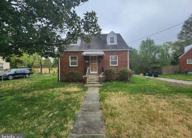 Property at 7515 Martha St, District Heights, MD 20747, 4 beds, 1.5 baths