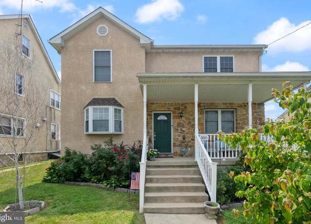 Property at 550 Delaware Ave, Norwood, PA 19074, 4 beds, 3 baths