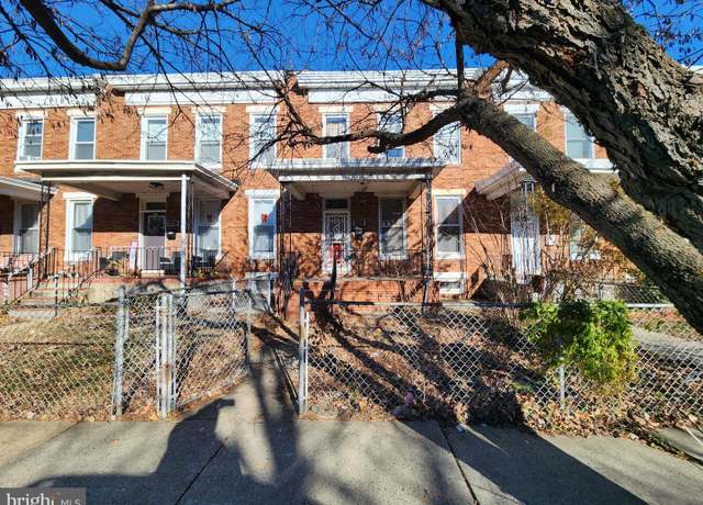 Property at 1824 Chilton St, Baltimore, MD 21218, 3 beds, 1 bath