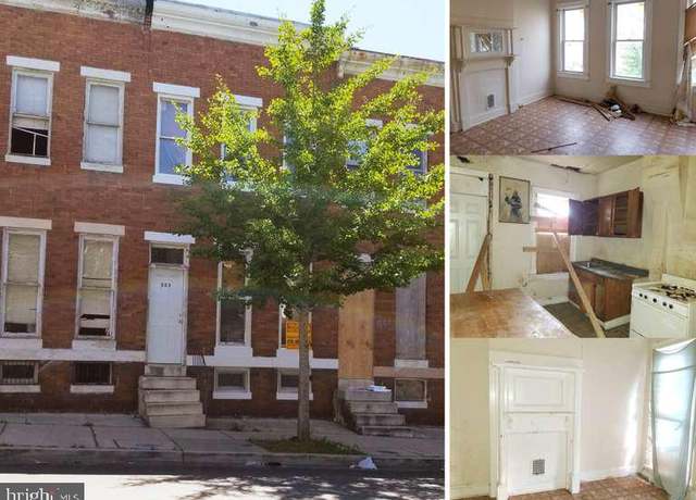 Property at 533 N Pulaski St, Baltimore, MD 21223, 3 beds, 1 bath