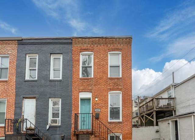 Property at 1627 Olive St, Baltimore, MD 21230, 2 beds, 1 bath