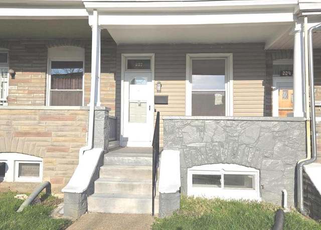 Property at 227 S Loudon Ave, Baltimore, MD 21229, 3 beds, 1 bath