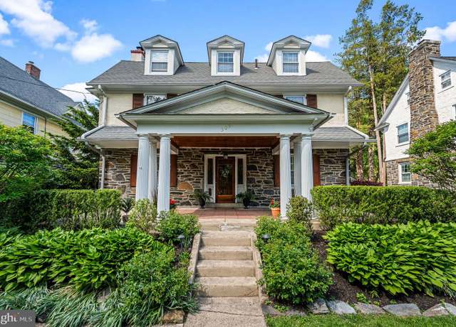 Property at 309 Woodside Ave, Narberth, PA 19072, 5 beds, 3.5 baths