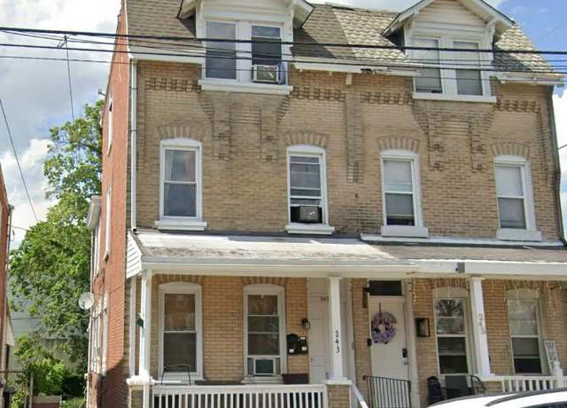 Property at 243 Buttonwood St, Norristown, PA 19401, 4 beds, 2 baths