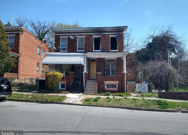 Property at 1405 N Rosedale St, Baltimore, MD 21216, 3 beds, 1 bath