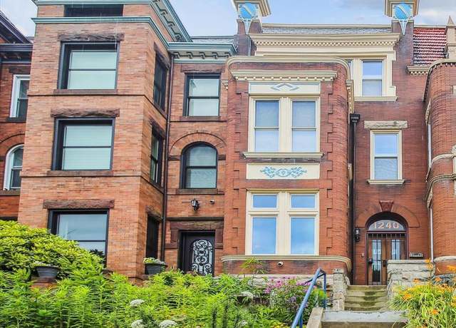 Property at 1240 Girard St NW, Washington, DC 20009, 4 beds, 3 baths