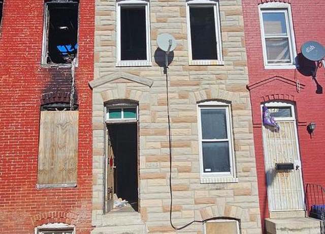 Property at 1545 N Woodyear St, Baltimore, MD 21217, 2 beds, 1 bath