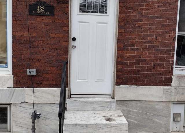 Property at 432 N Linwood Ave, Baltimore, MD 21224, 3 beds, 2.5 baths