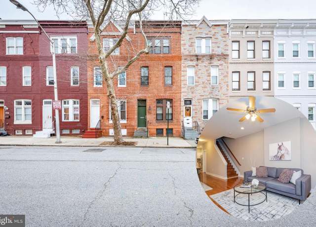 Property at 433 E Lanvale St, Baltimore, MD 21202, 3 beds, 2.5 baths