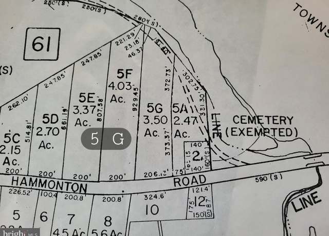 Property at 0 Hammonton Rd, Tuckerton, NJ 08087