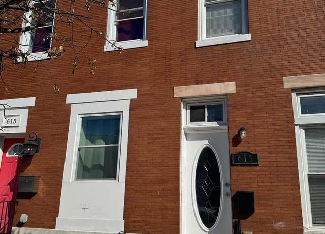 Property at 613 N Potomac St, Baltimore, MD 21205, 2 beds, 1 bath
