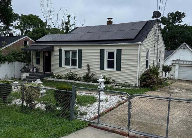 Property at 1905 Billings Ave, Capitol Heights, MD 20743, 3 beds, 2 baths