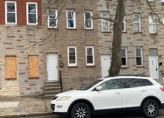Property at 943 N Mount St, Baltimore, MD 21217, 4 beds, 2 baths