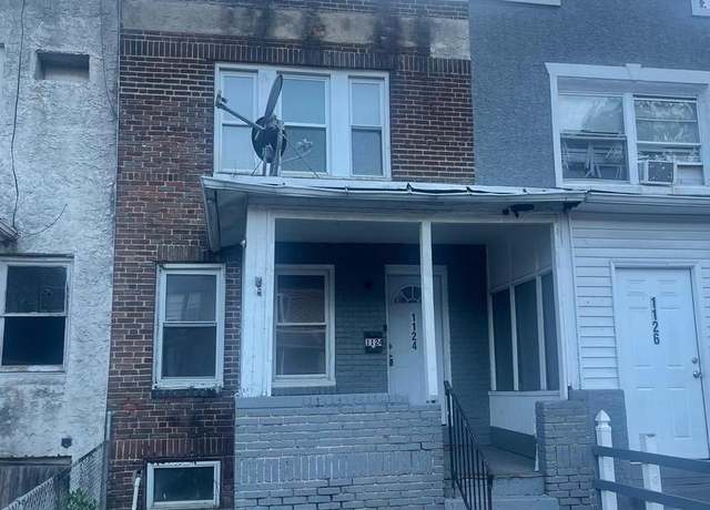 Property at 1124 Thomas St, Chester, PA 19013, 3 beds, 1 bath