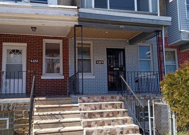 Property at 6324 N Gratz St, Philadelphia, PA 19141, 3 beds, 1 bath