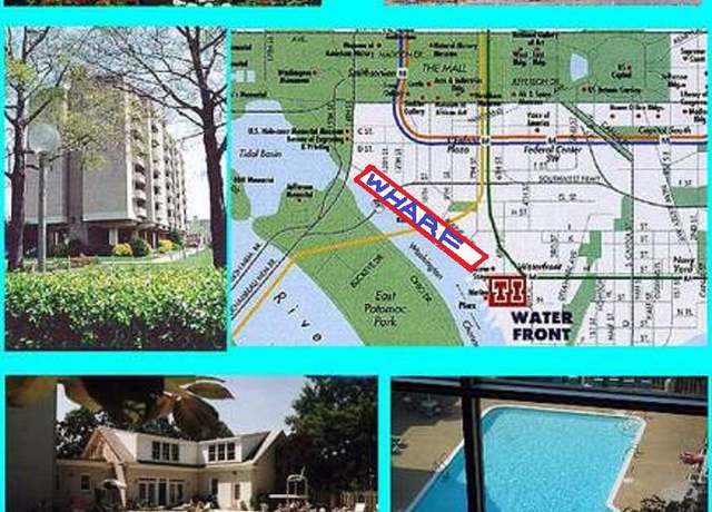 Property at 490 M St SW Unit W-705 & 709, Washington, DC 20024, 2 beds, 2 baths