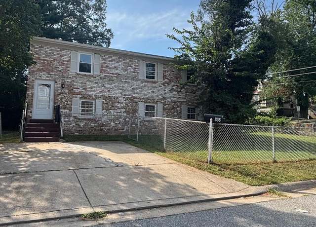 Property at 836 Balboa Ave, Capitol Heights, MD 20743, 4 beds, 2 baths