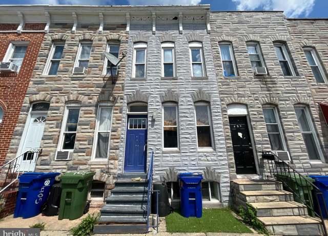 Property at 407 S Gilmor St, Baltimore, MD 21223, 3 beds, 2 baths