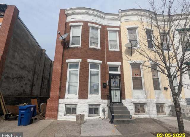 Property at 1828 Mosher St, Baltimore, MD 21217
