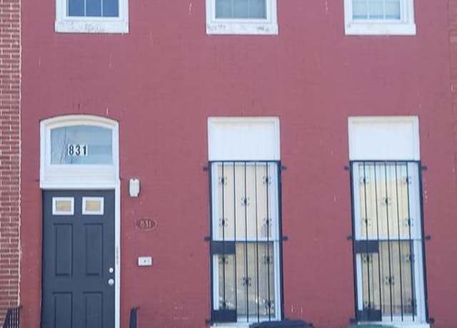Property at 831 E Chase St, Baltimore, MD 21202, 6 beds