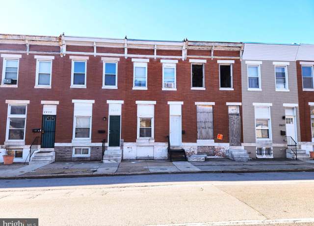Property at 2631 E Madison St, Baltimore, MD 21205, 4 beds, 1.5 baths