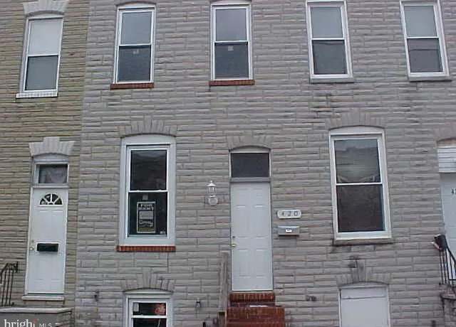 Property at 420 N Glover St, Baltimore, MD 21224, 3 beds, 1 bath