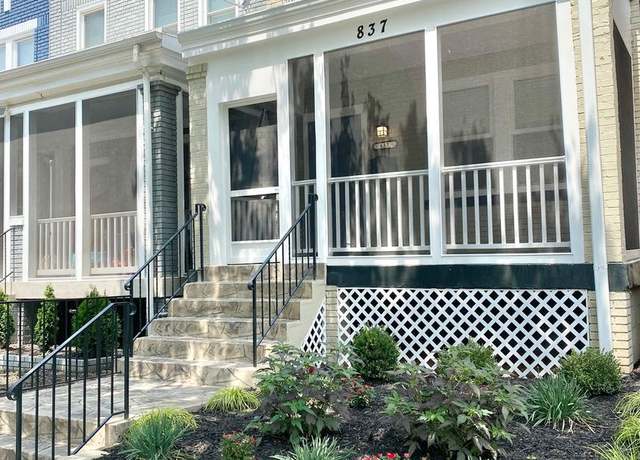 Property at 837 Decatur St NW, Washington, DC 20011, 4 beds, 3.5 baths