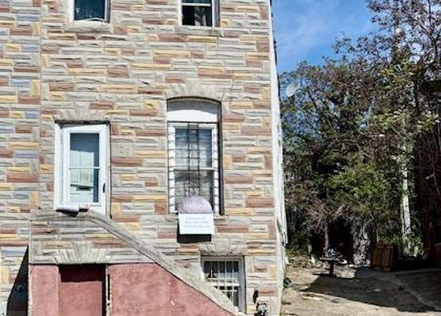 Property at 1928 Frederick Ave, Baltimore, MD 21223, 2 beds, 1 bath