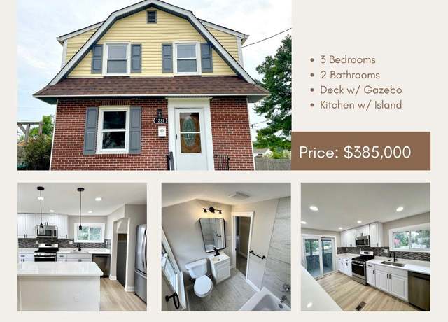 Property at 1231 Poplar Ave, Baltimore, MD 21227, 3 beds, 2 baths