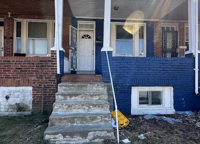 Property at 3005 Harlem Ave, Baltimore, MD 21216, 2 beds, 1 bath