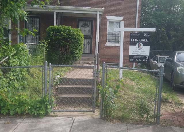 Property at 15 Bass Cir SE, Washington, DC 20019, 2 beds, 1 bath