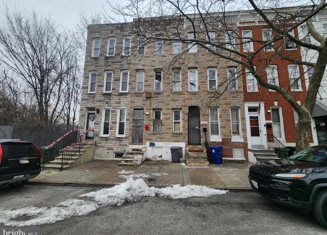 Property at 1159 N Mount St, Baltimore, MD 21217, 4 beds, 1 bath