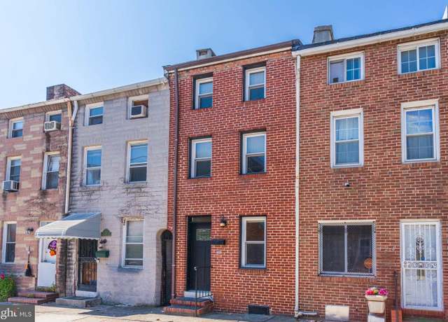 Property at 426 S Eden St, Baltimore, MD 21231, 3 beds, 3 baths