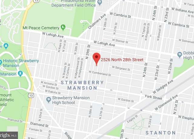 Property at 2526 N 28th St, Philadelphia, PA 19132